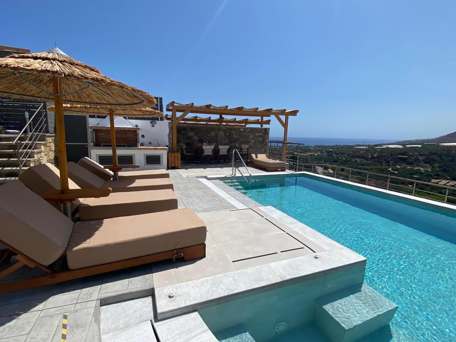 Mediterranean View Villa Makrýgialos Zewnętrze zdjęcie
